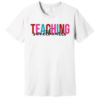 Teaching Sweethearts Colorful Teacher Premium T-Shirt