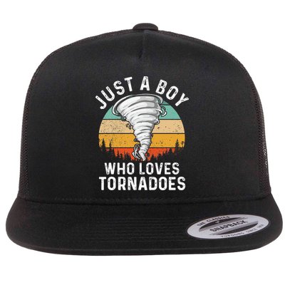 Tornado Storm Chasing Twister Hurricane Flatbill Hat