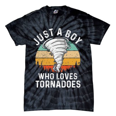 Tornado Storm Chasing Twister Hurricane Tie-Dye T-Shirt