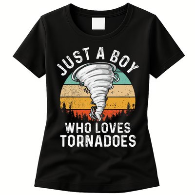Tornado Storm Chasing Twister Hurricane Womens T-Shirt