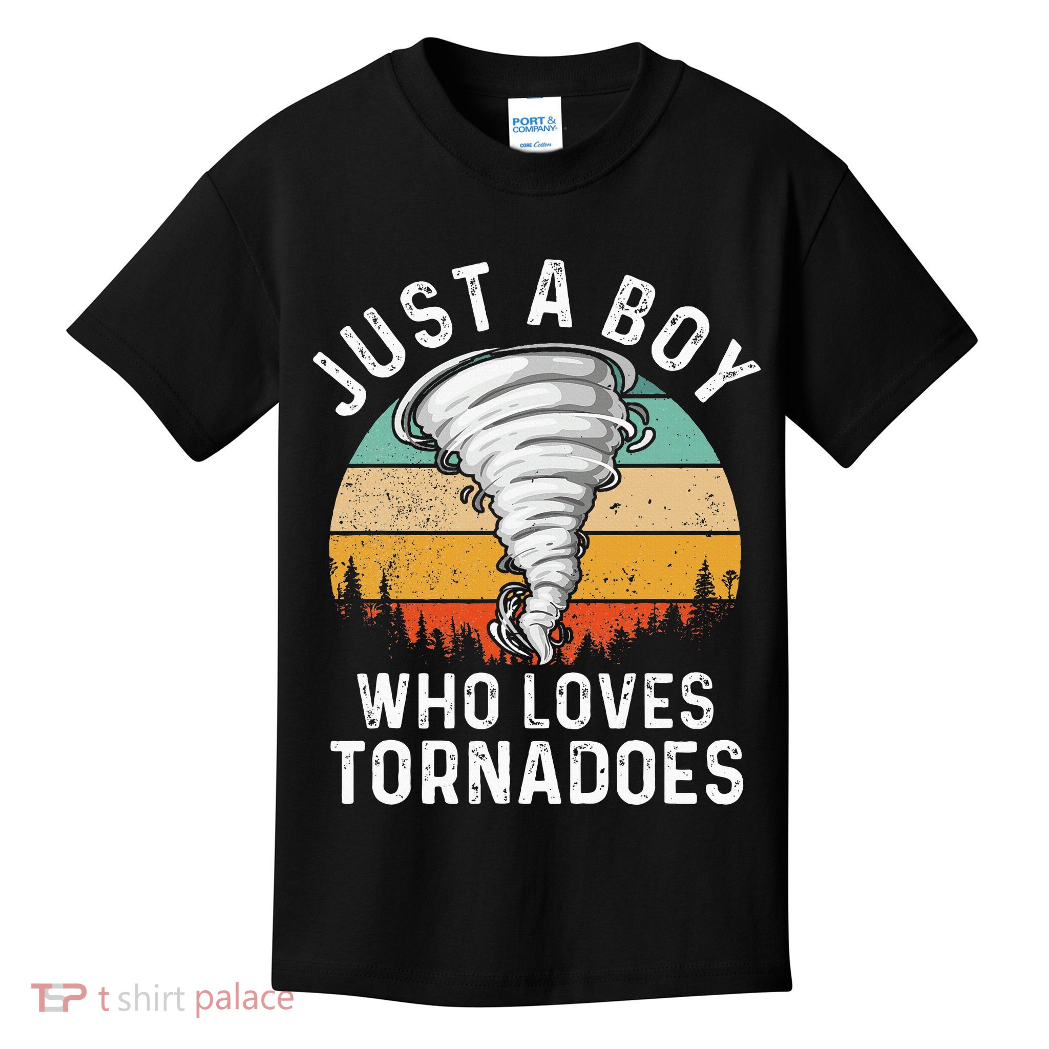 Tornado Storm Chasing Twister Hurricane Kids T-Shirt