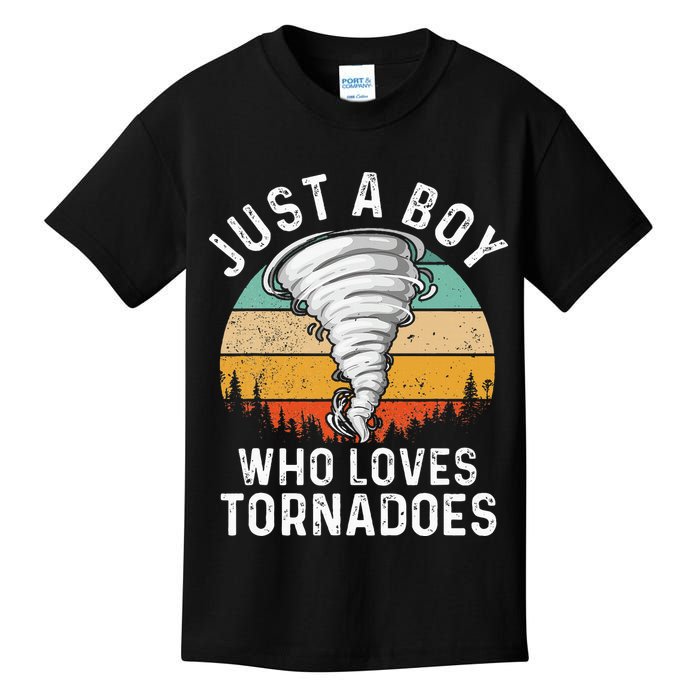 Tornado Storm Chasing Twister Hurricane Kids T-Shirt