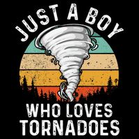 Tornado Storm Chasing Twister Hurricane Kids T-Shirt