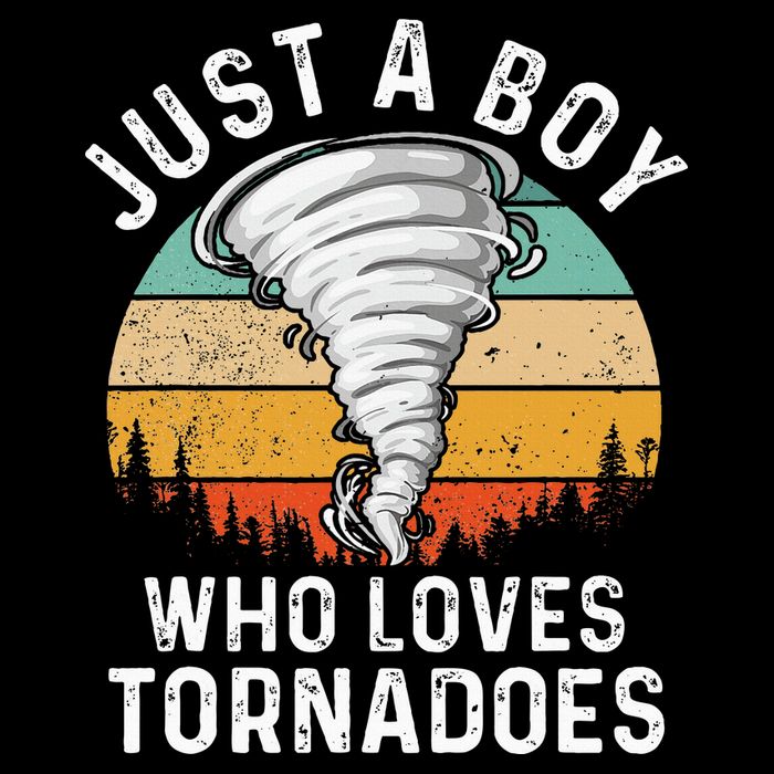 Tornado Storm Chasing Twister Hurricane Kids T-Shirt