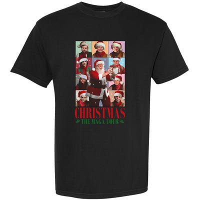 Trump Santa Christmas The Maga Make Christmas Great Garment-Dyed Heavyweight T-Shirt