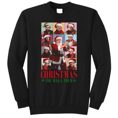 Trump Santa Christmas The Maga Make Christmas Great Sweatshirt