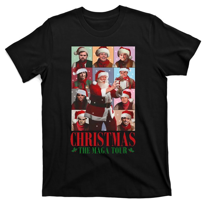 Trump Santa Christmas The Maga Make Christmas Great T-Shirt