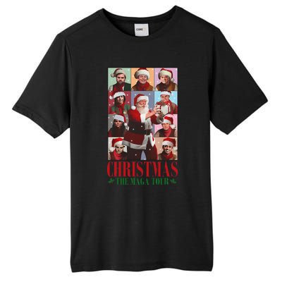 Trump Santa Christmas The Maga Make Christmas Great Tall Fusion ChromaSoft Performance T-Shirt