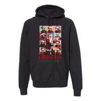 Trump Santa Christmas The Maga Make Christmas Great Premium Hoodie