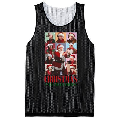 Trump Santa Christmas The Maga Make Christmas Great Mesh Reversible Basketball Jersey Tank