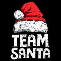 Team Santa Christmas Squad Family Matching Pajamas 16 in Basic Backpack