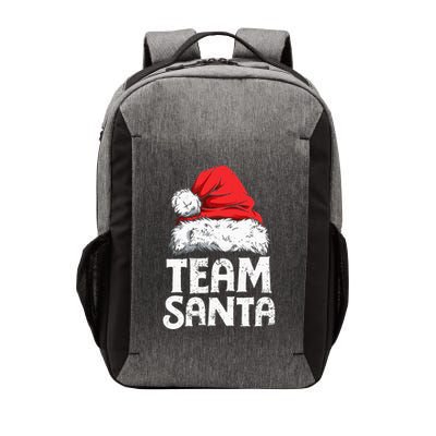 Team Santa Christmas Squad Family Matching Pajamas Vector Backpack