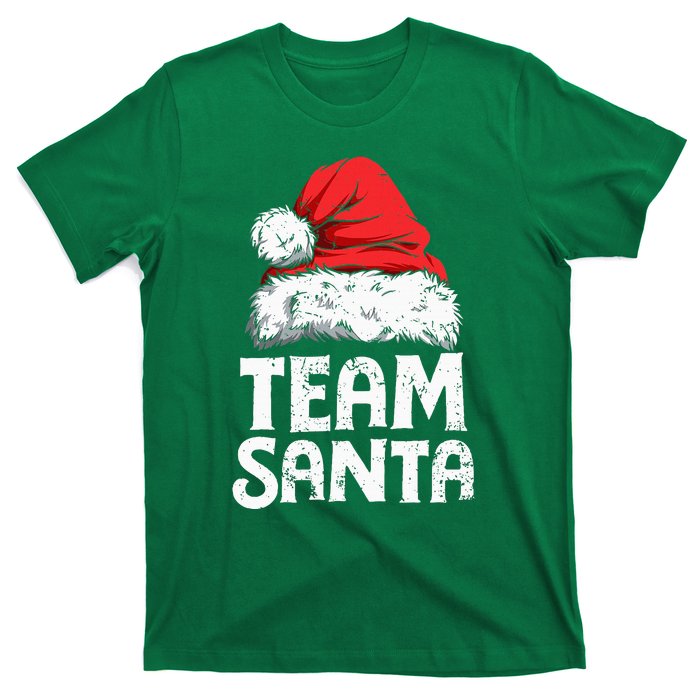 Team Santa Christmas Squad Family Matching Pajamas T-Shirt