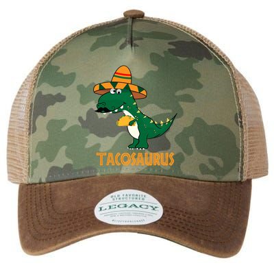 Taco Saurus Cinco De Mayo Dinosaur Legacy Tie Dye Trucker Hat