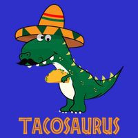 Taco Saurus Cinco De Mayo Dinosaur T-Shirt