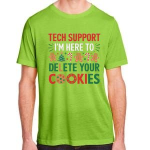 Tech Support Christmas Cookies Funny Christmas Gift Adult ChromaSoft Performance T-Shirt