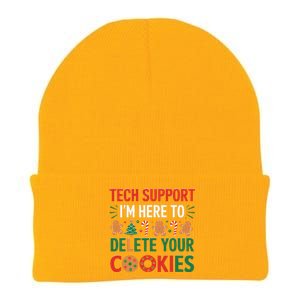 Tech Support Christmas Cookies Funny Christmas Gift Knit Cap Winter Beanie