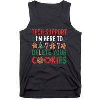 Tech Support Christmas Cookies Funny Christmas Gift Tank Top