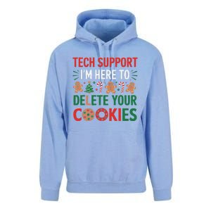 Tech Support Christmas Cookies Funny Christmas Gift Unisex Surf Hoodie