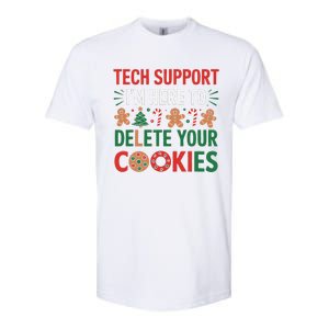 Tech Support Christmas Cookies Funny Christmas Gift Softstyle CVC T-Shirt