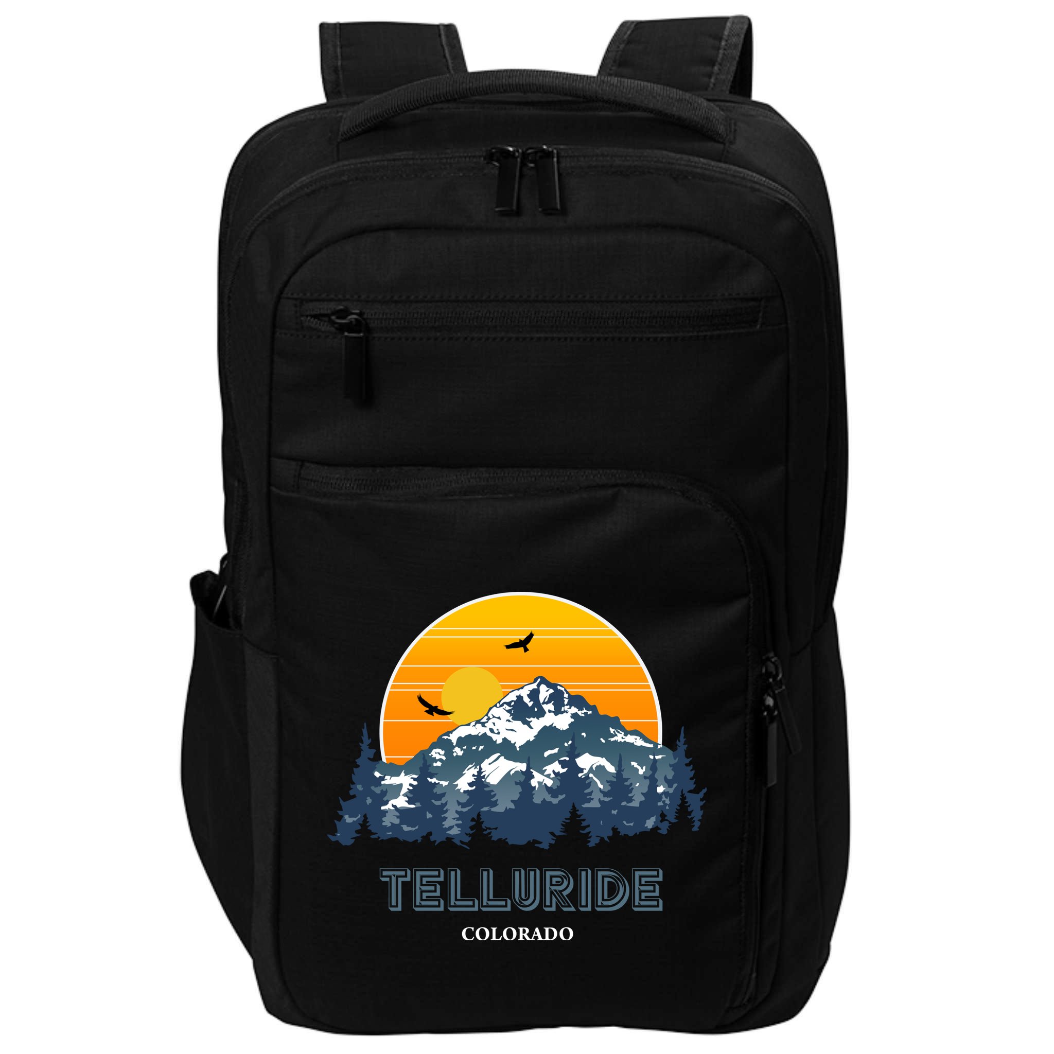 The Springs Colorado New Vector Design Impact Tech Backpack