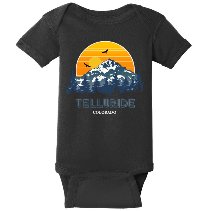 The Springs Colorado New Vector Design Baby Bodysuit