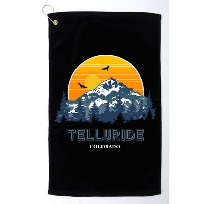 The Springs Colorado New Vector Design Golf Towel