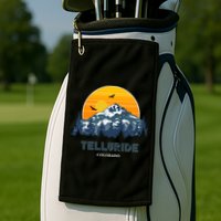 The Springs Colorado New Vector Design Golf Towel