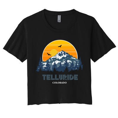 The Springs Colorado New Vector Design Crop Top