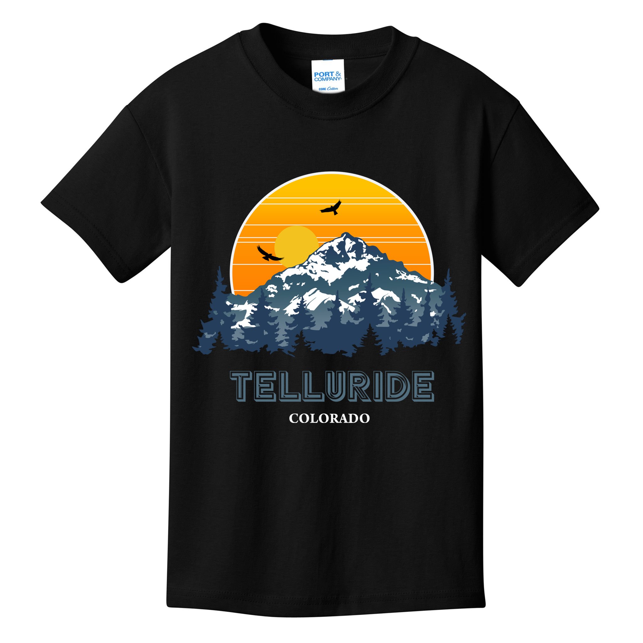The Springs Colorado New Vector Design Kids T-Shirt