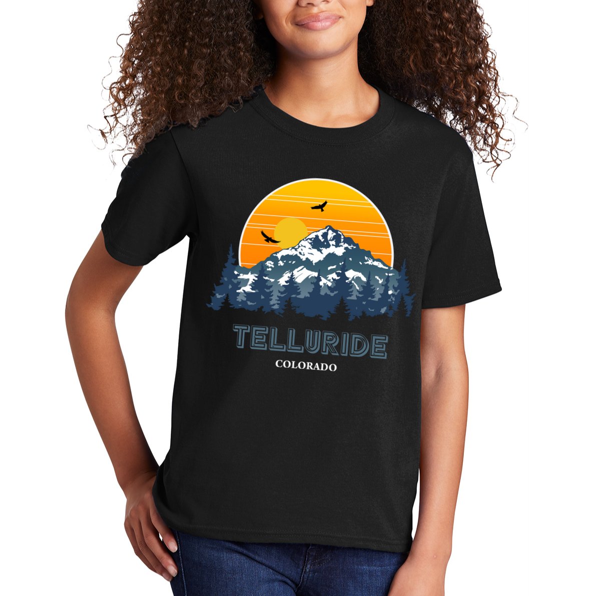 The Springs Colorado New Vector Design Kids T-Shirt