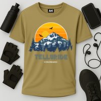 The Springs Colorado New Vector Design Cooling Performance Crew T-Shirt