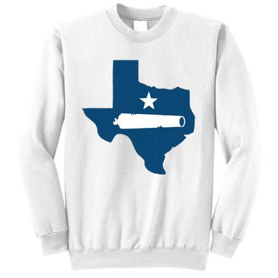 Texas State Come And Take It Flag Canon 1836 Sweatshirt