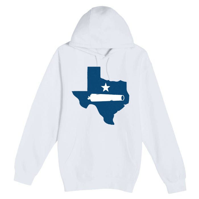 Texas State Come And Take It Flag Canon 1836 Premium Pullover Hoodie