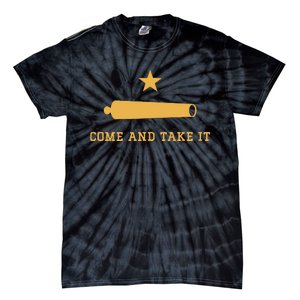 Texas State Come And Take It Historic Slogan With Canon 1836 Tie-Dye T-Shirt