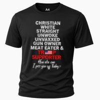Trump Supporter Christian White Straight Unwoke Unvaxxed Performance Shirt