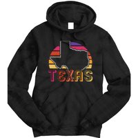 Texas State Country Retro Vintage Tie Dye Hoodie