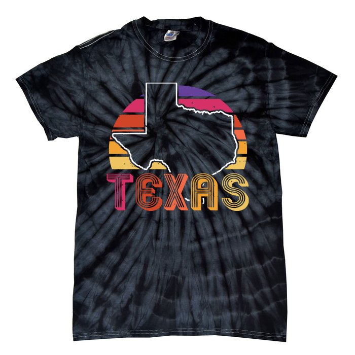 Texas State Country Retro Vintage Tie-Dye T-Shirt