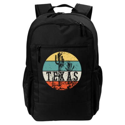 Texas State Country Retro Vintage Daily Commute Backpack