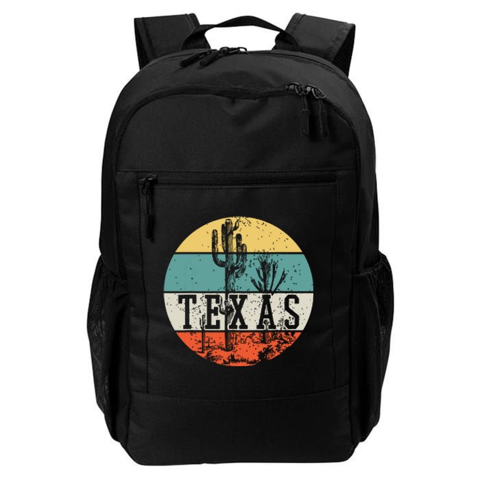 Texas State Country Retro Vintage Daily Commute Backpack