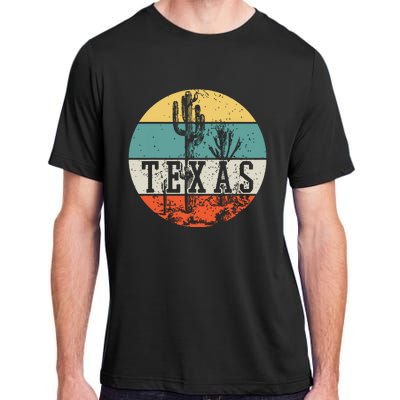 Texas State Country Retro Vintage Adult ChromaSoft Performance T-Shirt