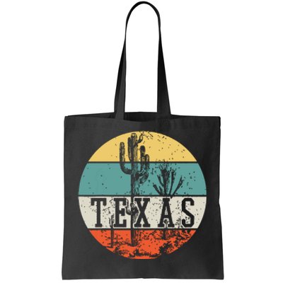 Texas State Country Retro Vintage Tote Bag