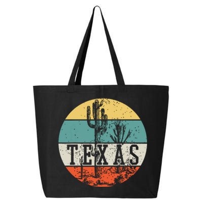 Texas State Country Retro Vintage 25L Jumbo Tote