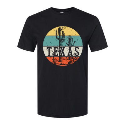 Texas State Country Retro Vintage Softstyle CVC T-Shirt