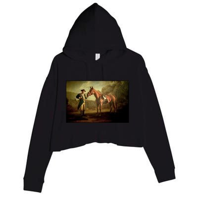 The Sopranos Commendatore Tony Soprano Painting Crop Fleece Hoodie