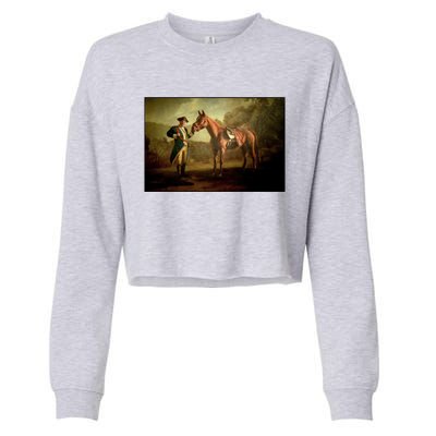 The Sopranos Commendatore Tony Soprano Painting Cropped Pullover Crew