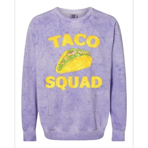 Taco Squad Classic Colorblast Crewneck Sweatshirt