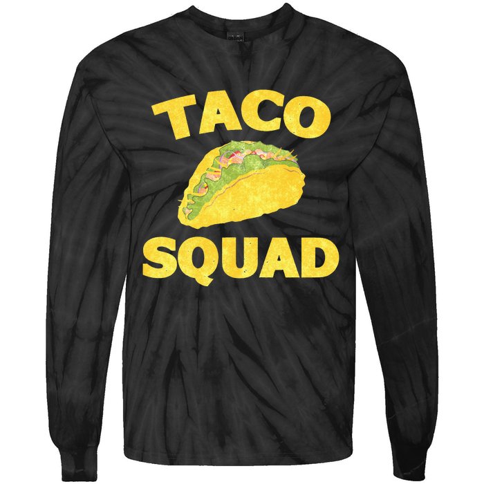 Taco Squad Classic Tie-Dye Long Sleeve Shirt