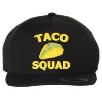 Taco Squad Classic Wool Snapback Cap