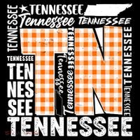 Tennessee State College Sports Fan Word Text Art Tank Top